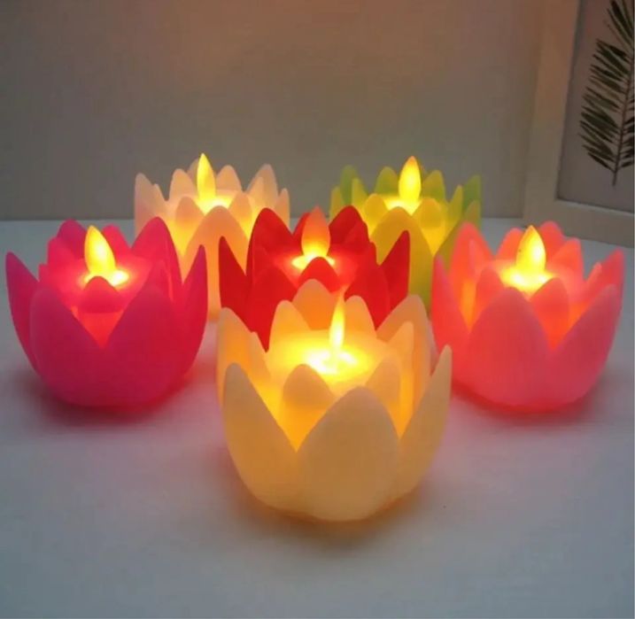 Электронная лампа свечи света