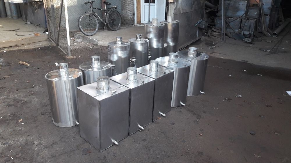 Печь, котлы для бани, титаны.