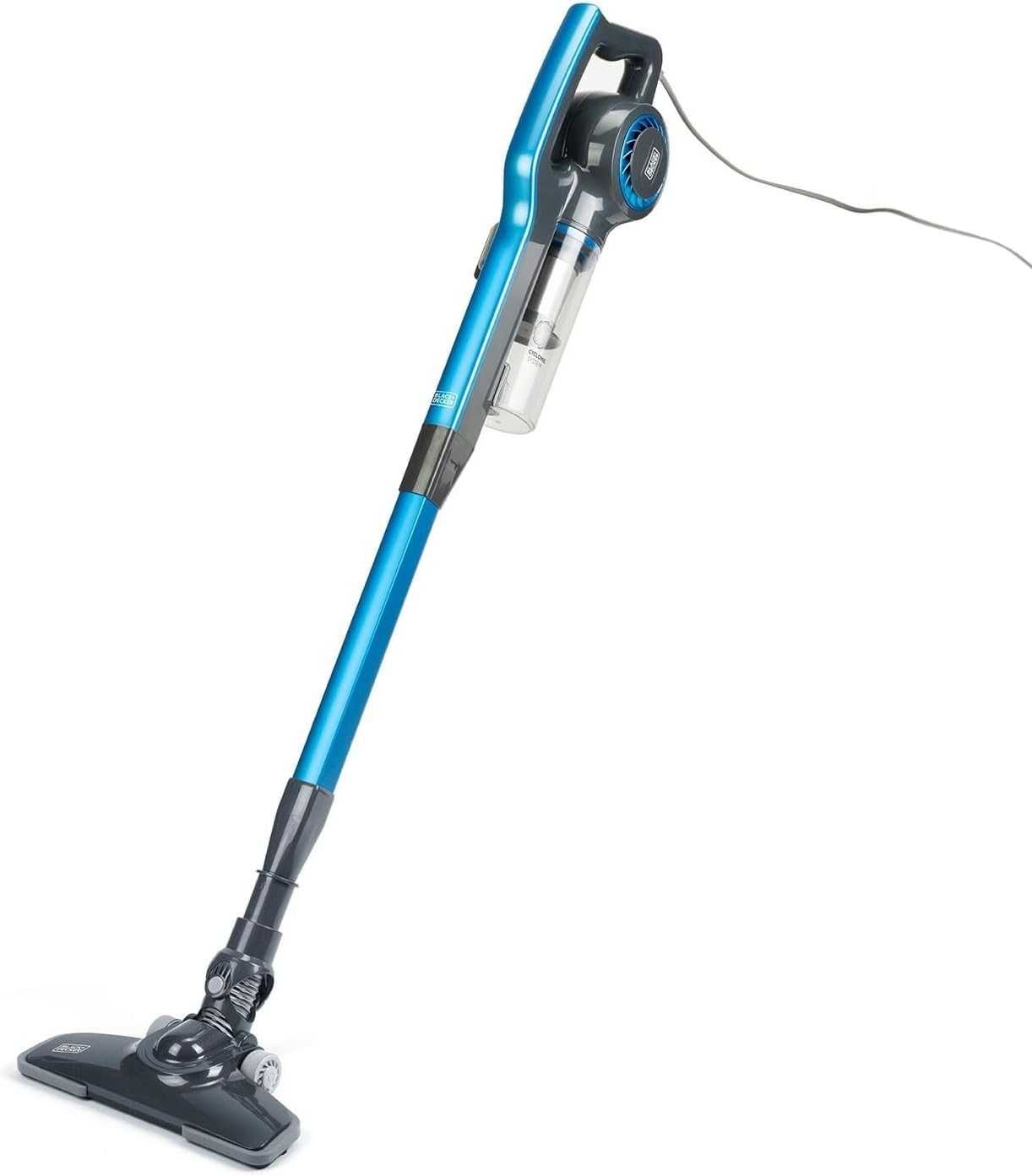 Вертикална прахосмукачка 3 in 1 Black&Decker BXVMS600E, 600W, Син