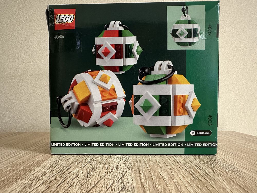 Lego 40604 Christmas Decor Set , Коледен декор