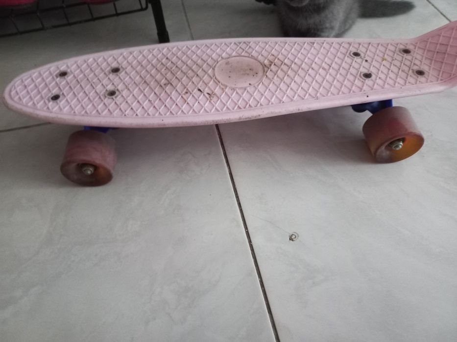 Пенниборт колёсики светятся, брали в Спорт мастере