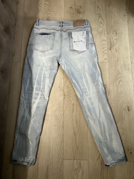 Blugi  purple brand albastri