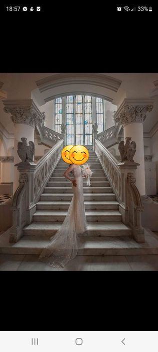 Rochia mireasa sirenă XS/S