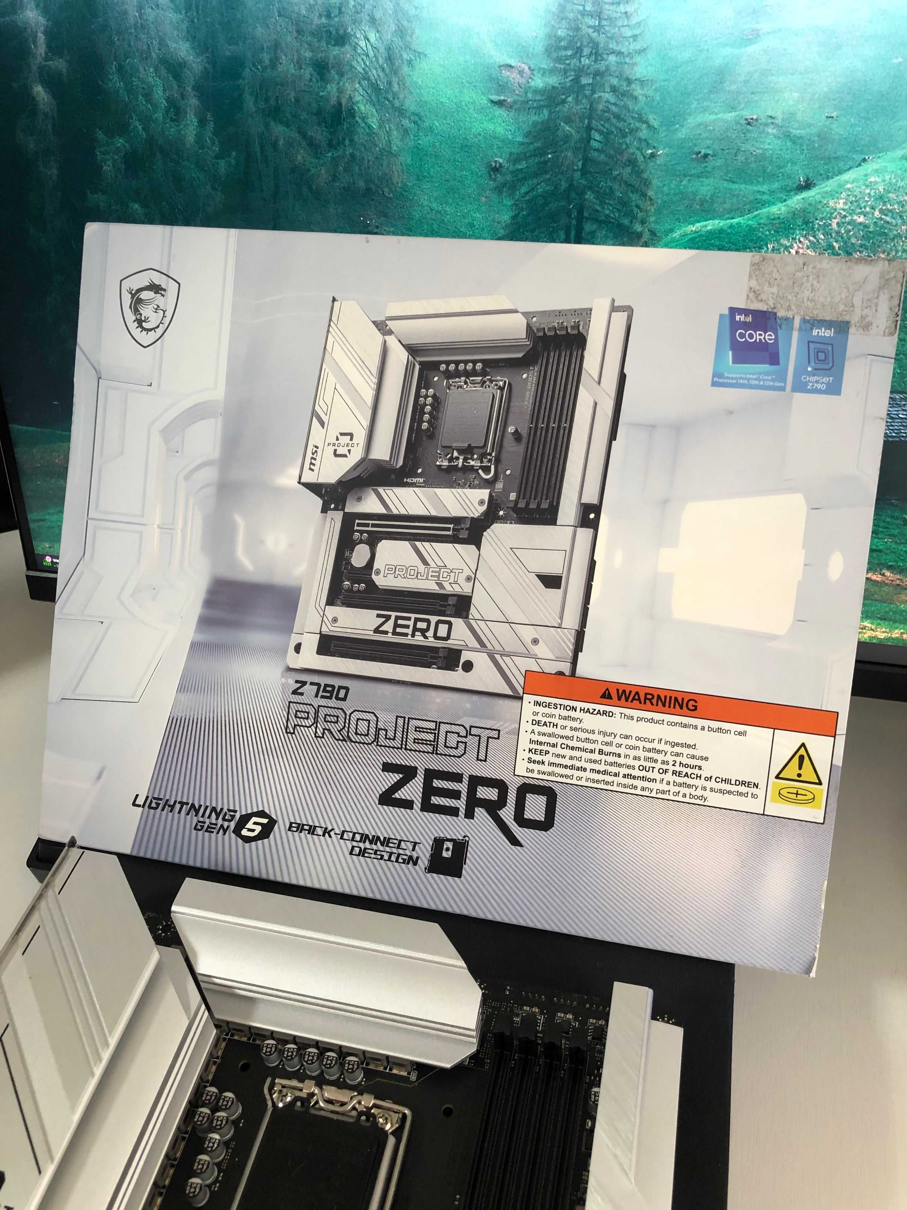 Материнская плата MSI z790 Project Zero LGA 1700 DDR4 Pci5