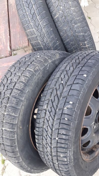 Jante cu anvelope iarna Opel Agila 175/65 R14