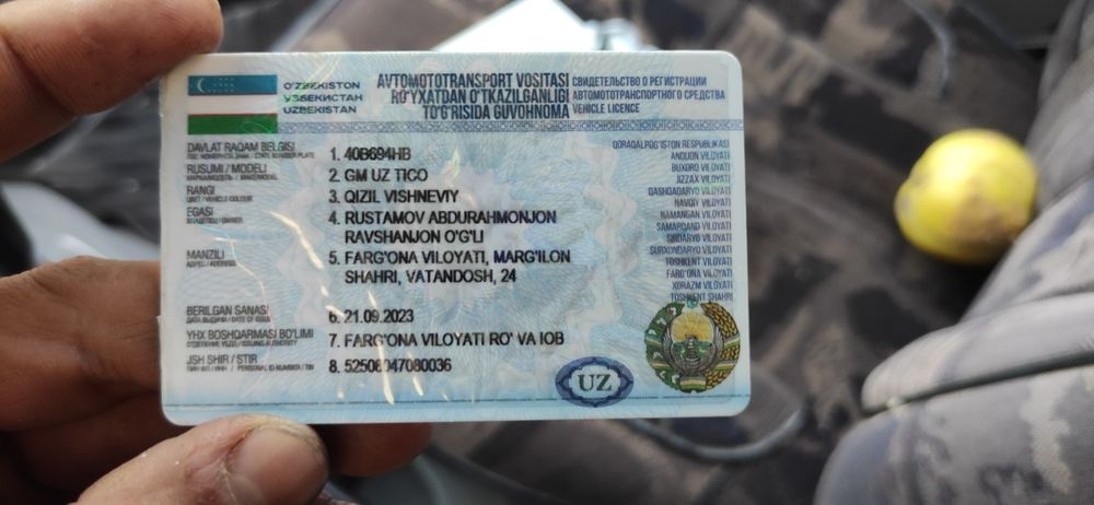 Daewoo tico sotiladi