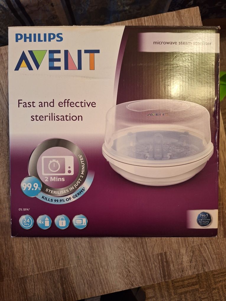 Sterilizator cu aburi cuptor cu microunde Philips Avent