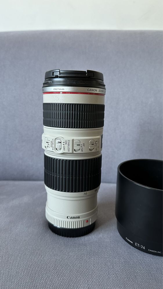 Oniectiv foto Canon Zoom EF 70-200 1:4 L IS USM