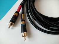 Продам Акустические кабели бренда ATAUDIO Hi-Fi, разьем RCA - RCA 2шт!