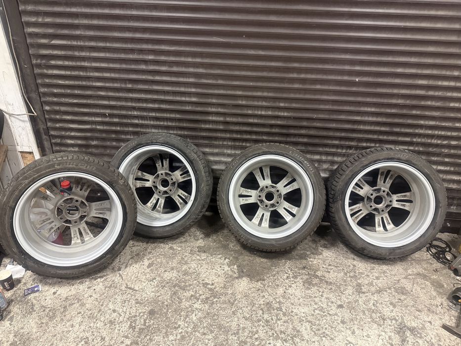 Jante bmw 5x120 r17 cu anvelope iarna 225/45r17