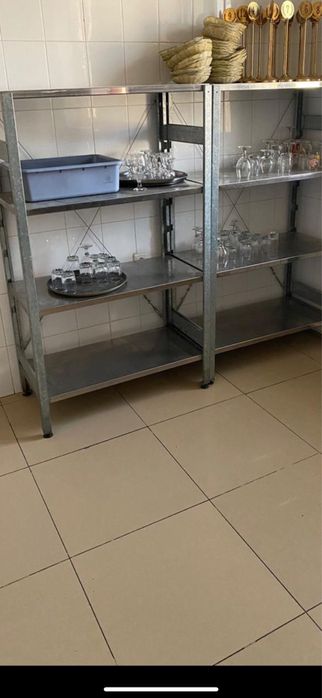 стеллажи нержавеющие