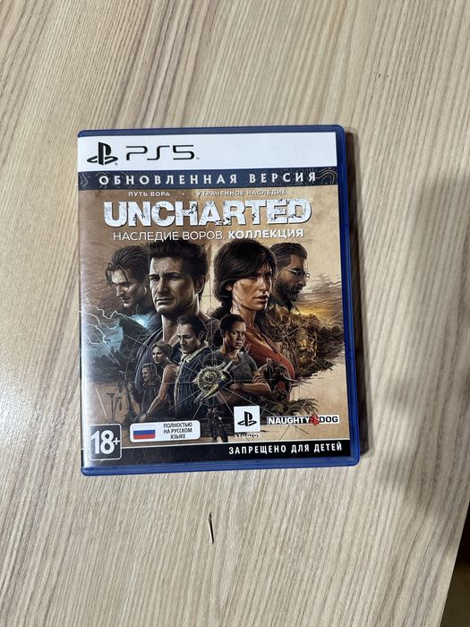 продам uncharted 4 новая коллекция ps 5