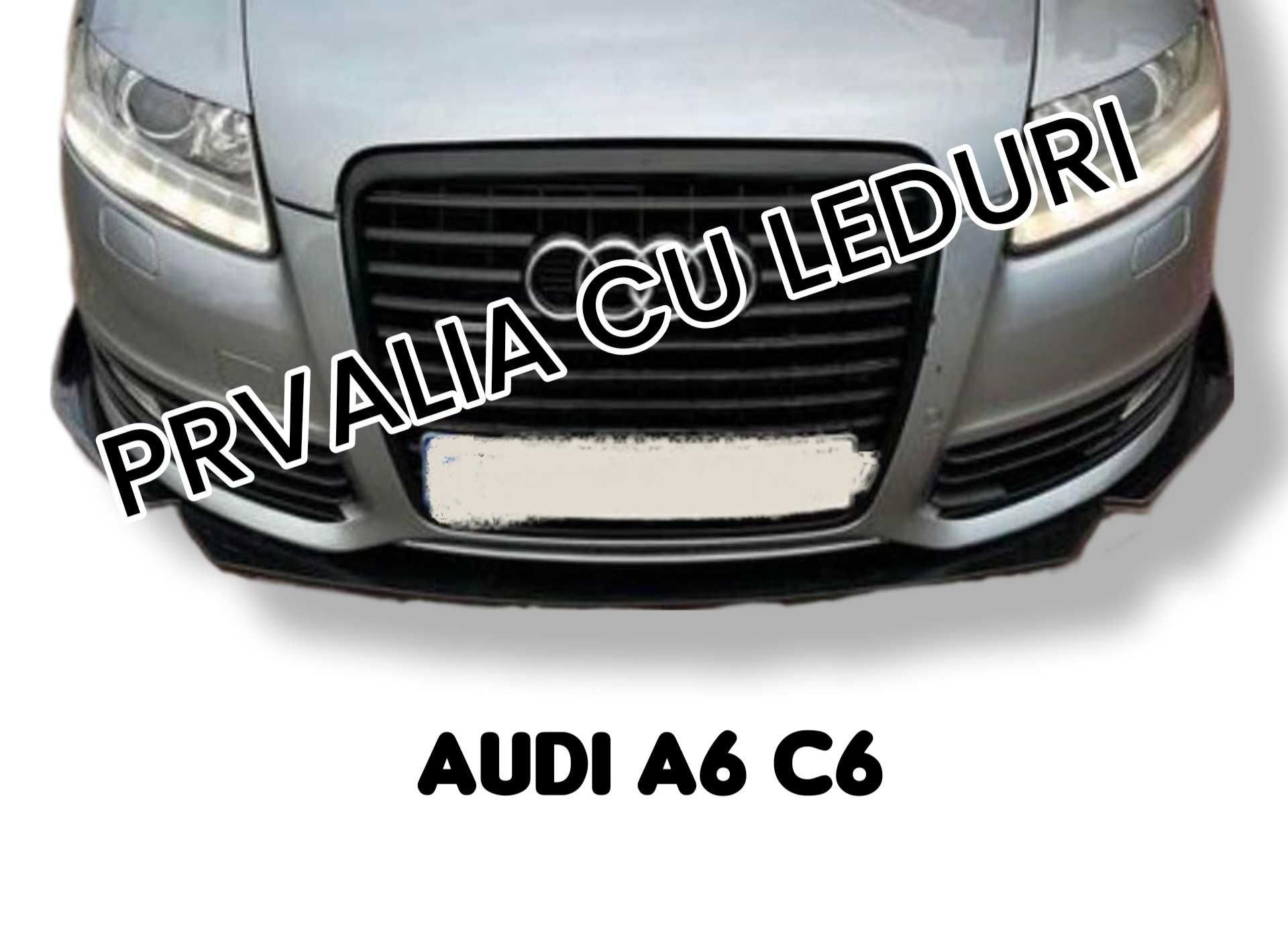 Lip prelungire ornament pentru bara fata adaptabil pe Audi A6 C6