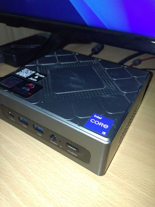 Mini PC i5-12450H, 16GB RAM, 512GB SSD, 4K HDMI VGA, WiFi, Windows 11
