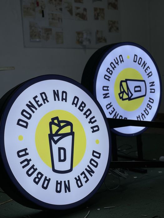 Наружная реклама стенды объёмные буквы вывеска световой короб таблички