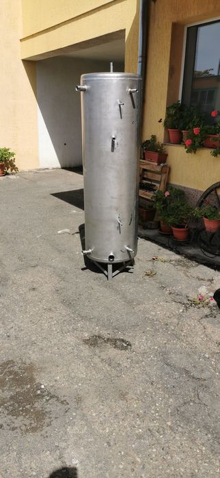 Буферен съд, неръждаем бойлер