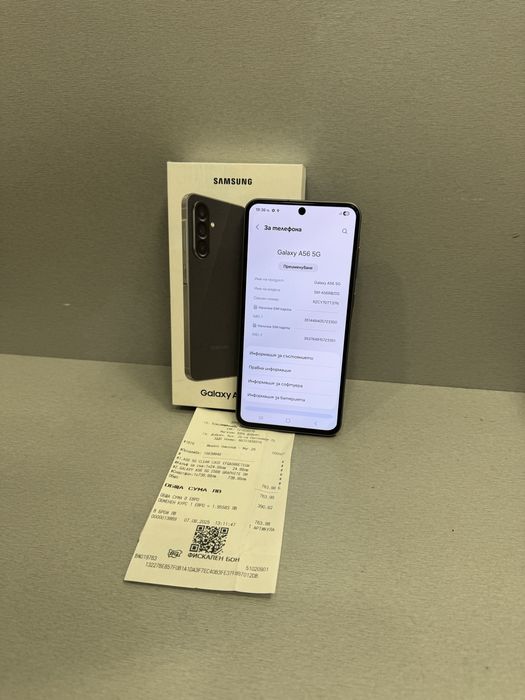 Продавам отличен Samsung A56 гаранция