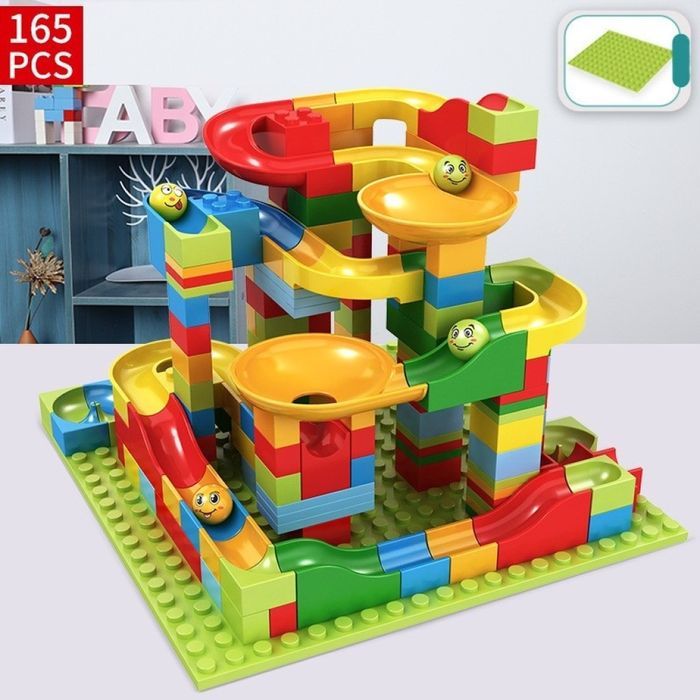 Комплект строителни блокчета за деца, Съвместим с LEGO