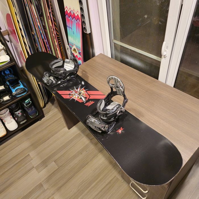 Placa Snowboard Nitro Team Series 159W cu Legaturi K2 L