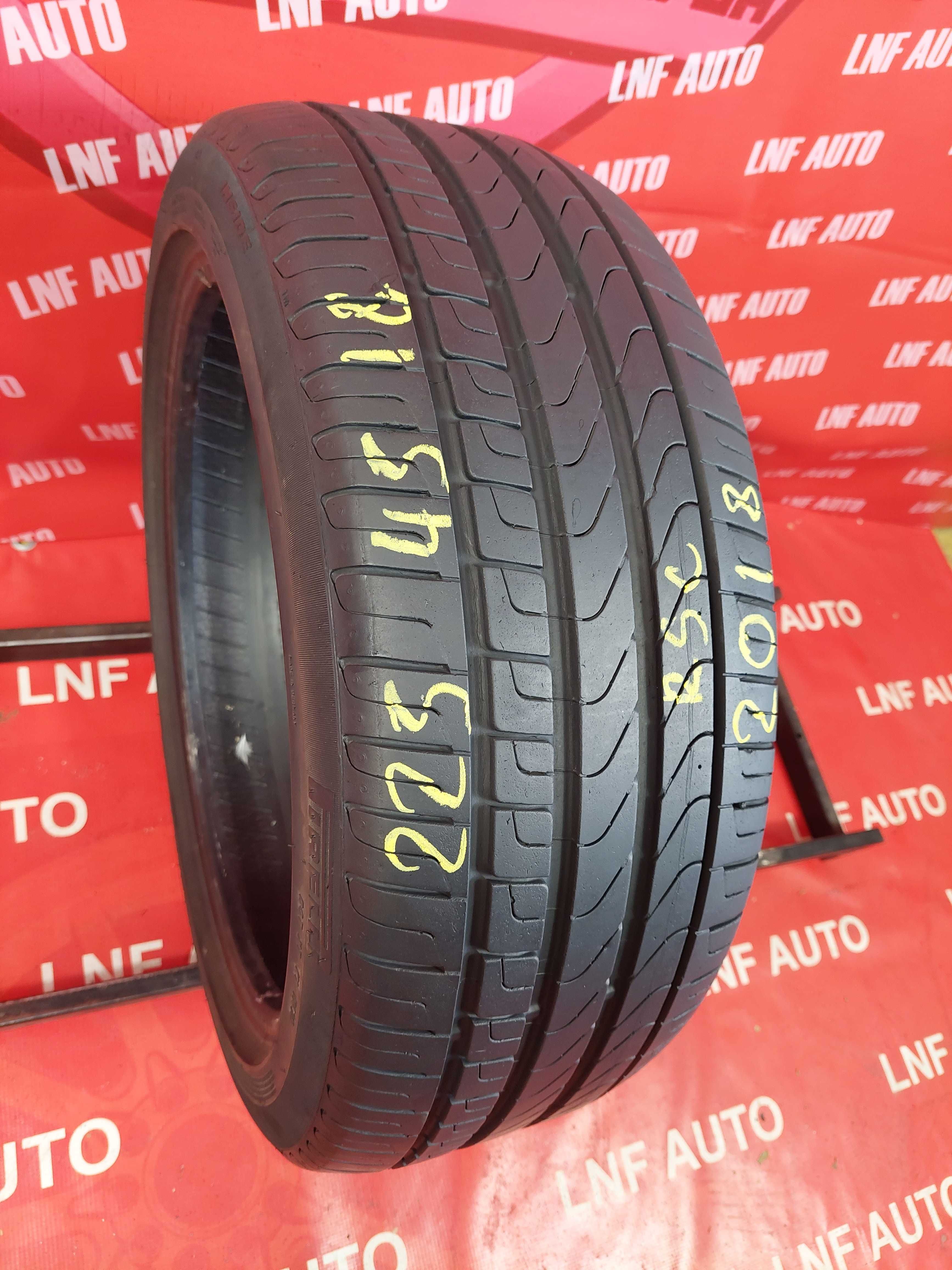 Anvelopa de VARA - 225/45/18 - PIRELLI - 7.29 MM - DOT 2018 !