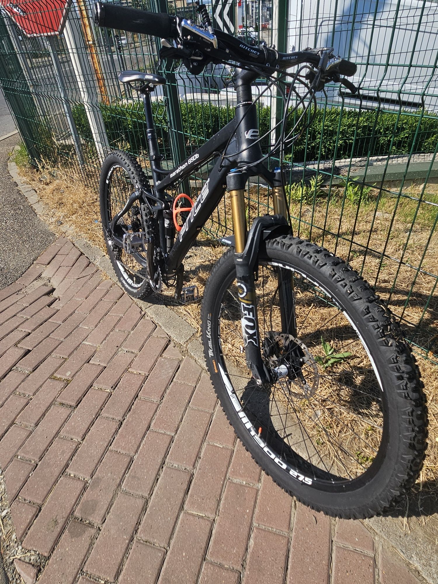 Bicicleta full suspension, fox kashima, full xt