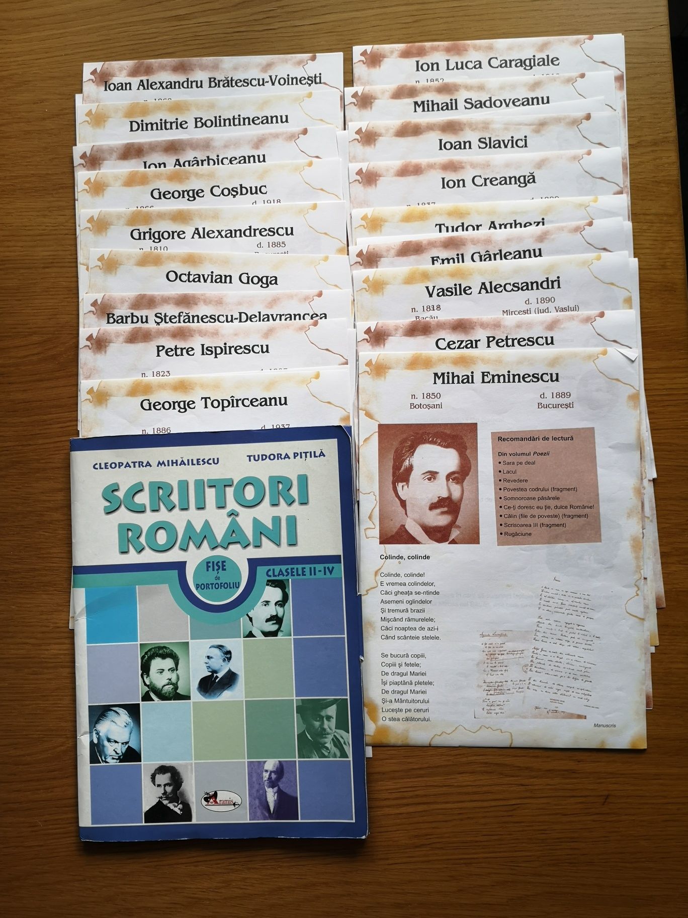 Manuale Limba romana, fișe, ed. civica, ed. muzicala cls 3, 4 Aramis