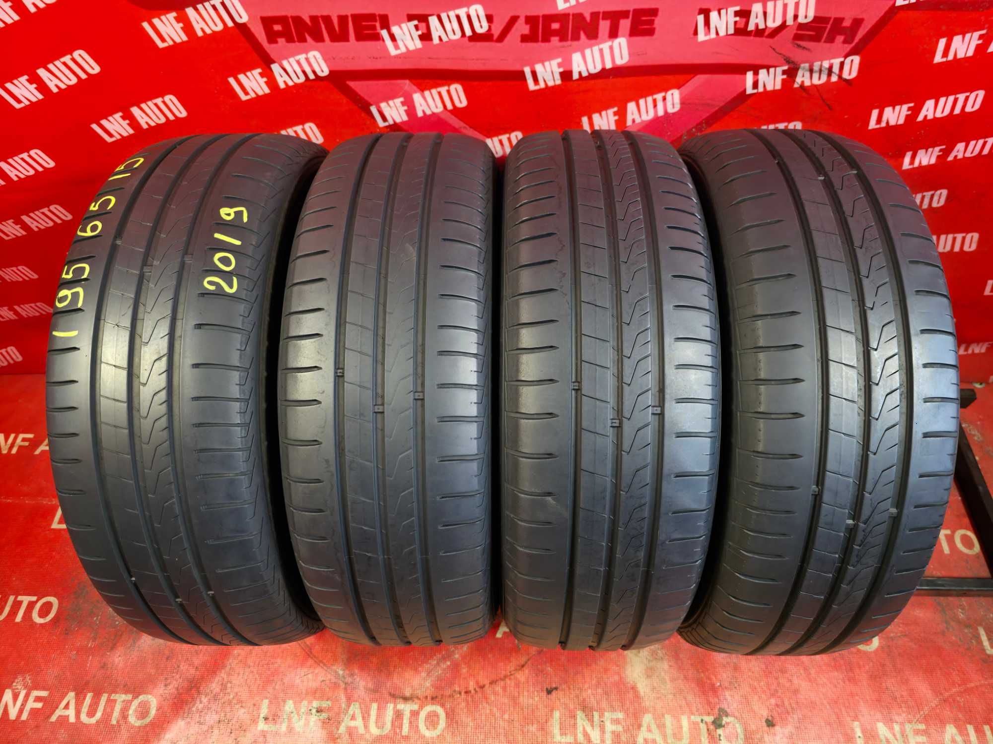 Anvelope de VARA - 195/65/15 - HANKOOK - 5 / 6.22 MM - DOT 2019 !