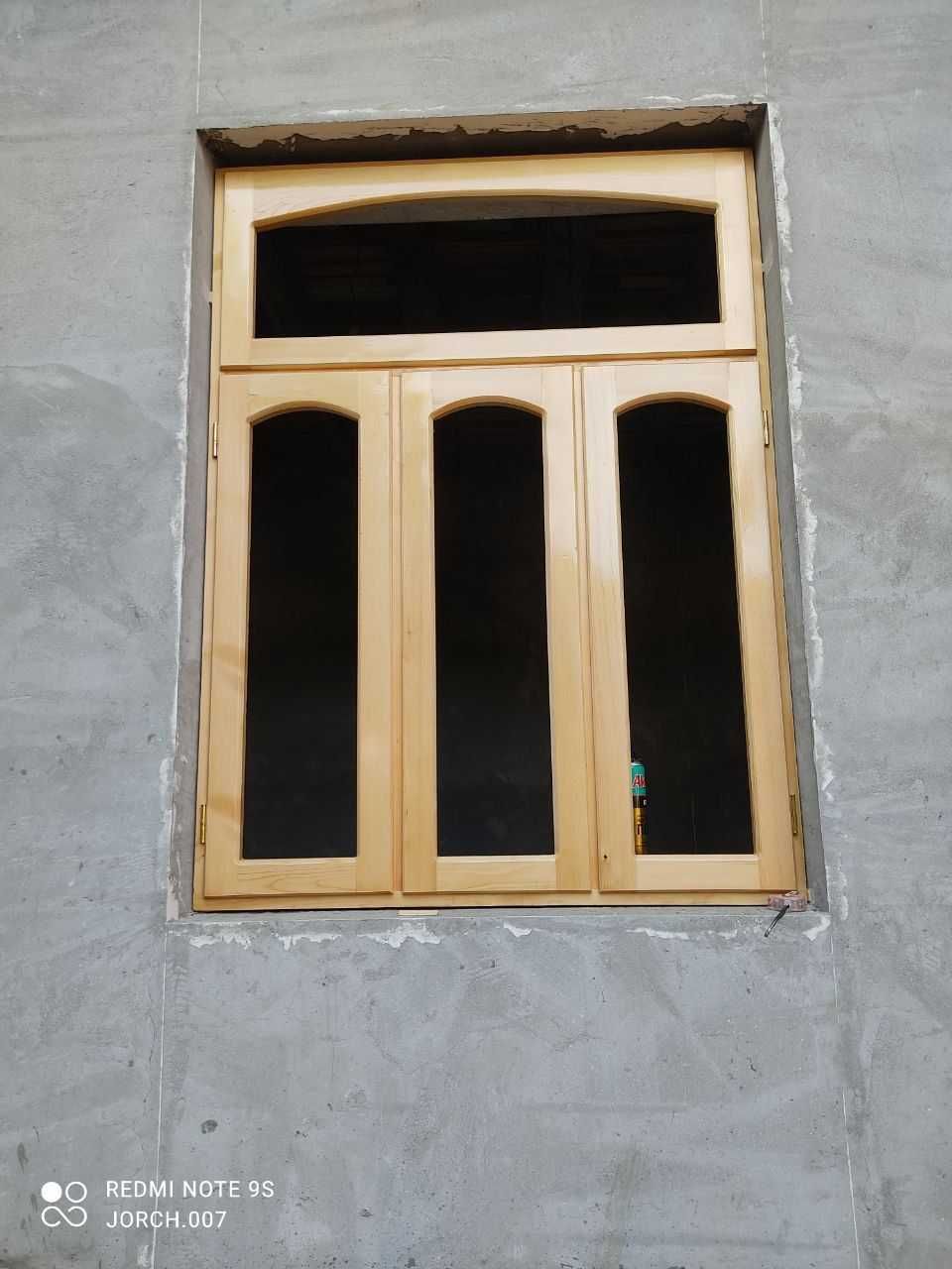 Деревянные рамы (окна) из сосны. Sosnadan romlar sifatli va arzon