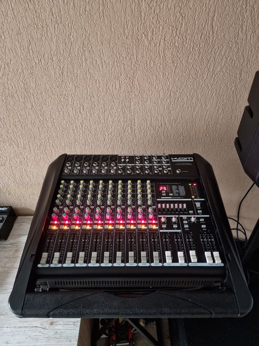 Mixer activ KAM KMD10 – 14 canale, 750W, efecte digitale, impecabil