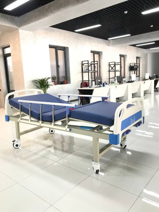 Кровать механический 2-х Функциональный механический с матрасом