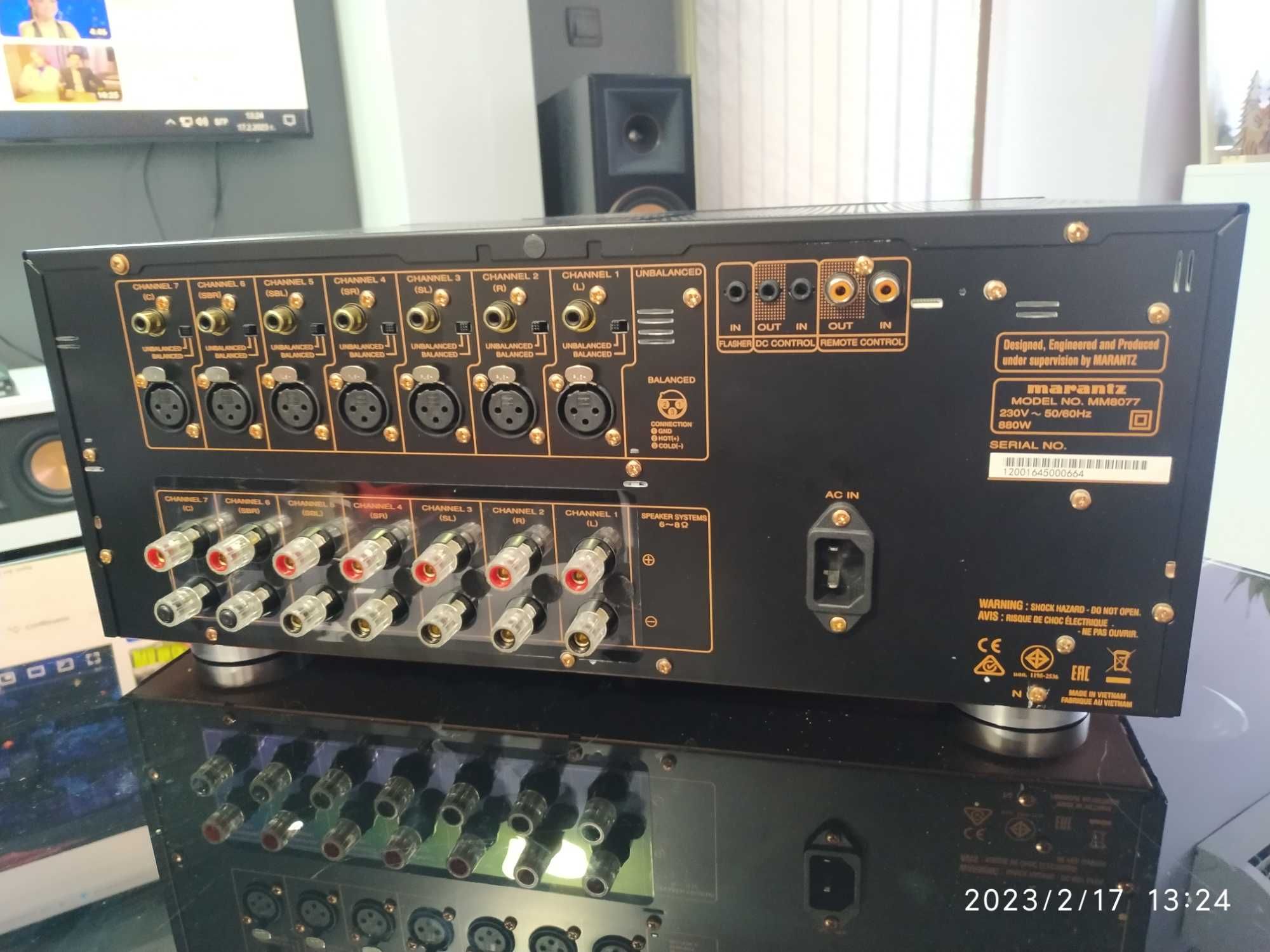Усилвател Marantz mm8077 (крайно стъпало)