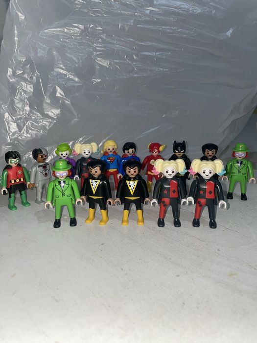 фигурки kinder DC playmobil