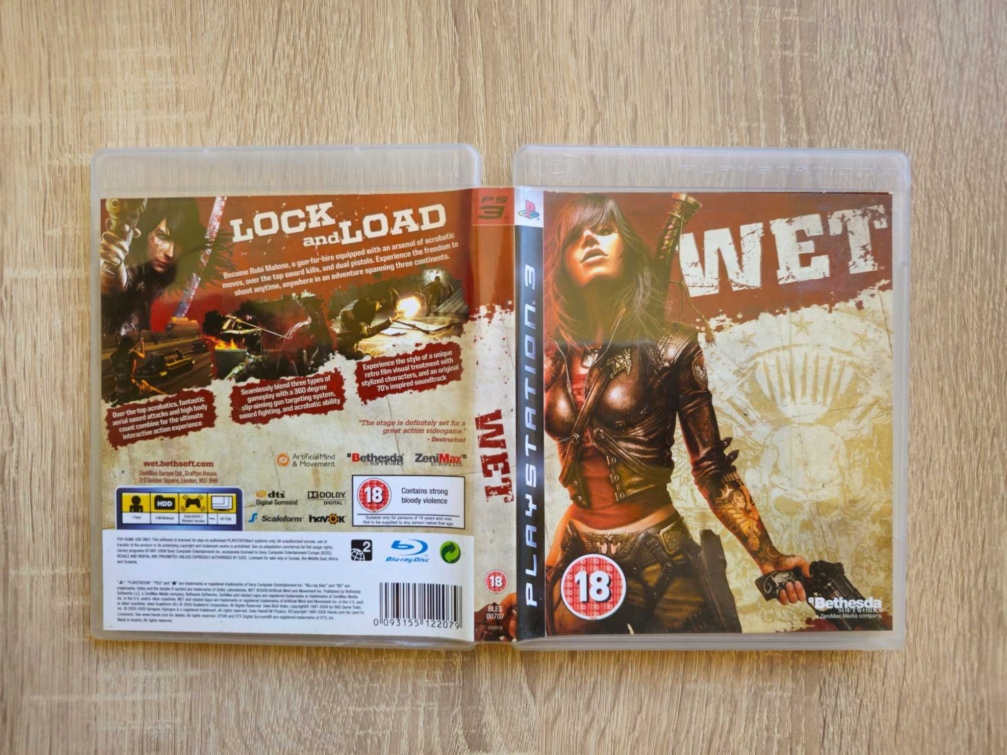 WET от Bethesda за PlayStation 3 PS3 ПС3