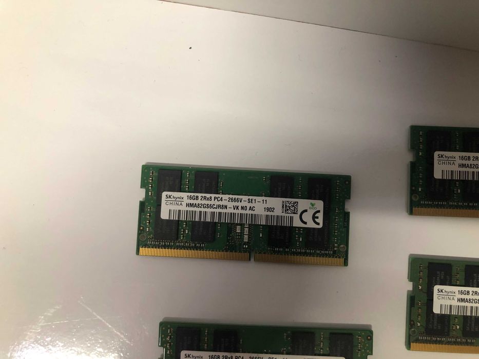 Memorie laptop Hynix 16 gb 2666  HMA82GS6CJR8N - VK, garantie 12 luni