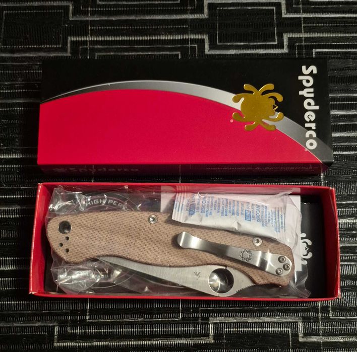 Spyderco military 2 Cru-wear нож