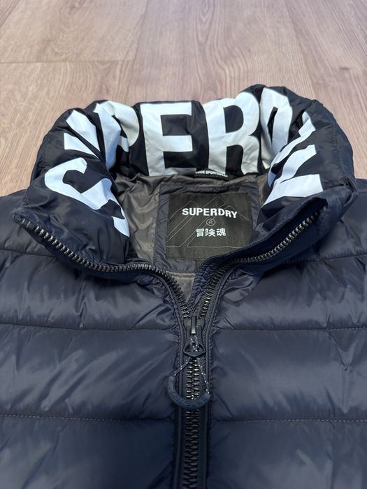 Geaca Superdry M/L bomber puf sintetic