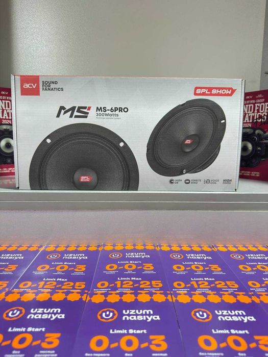 ACV MS-6PRO динамик  | Naqd yoki Muddatli to‘lov AutoNovaUZ