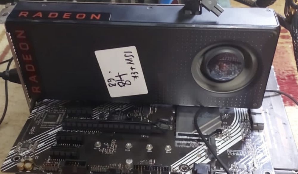 видеокарта Radeon RX 480 4гб