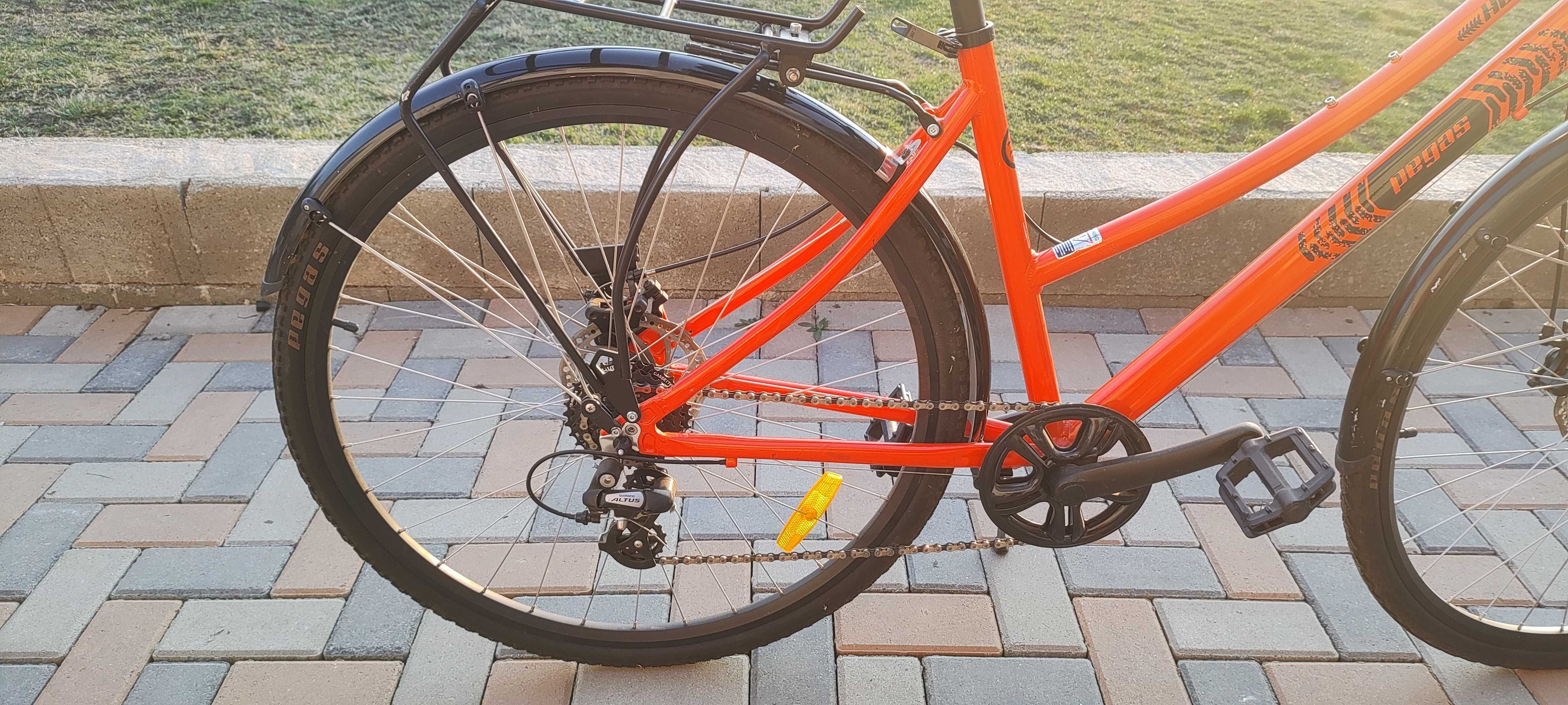 Bicicleta Pegas Hoinar portocaliu