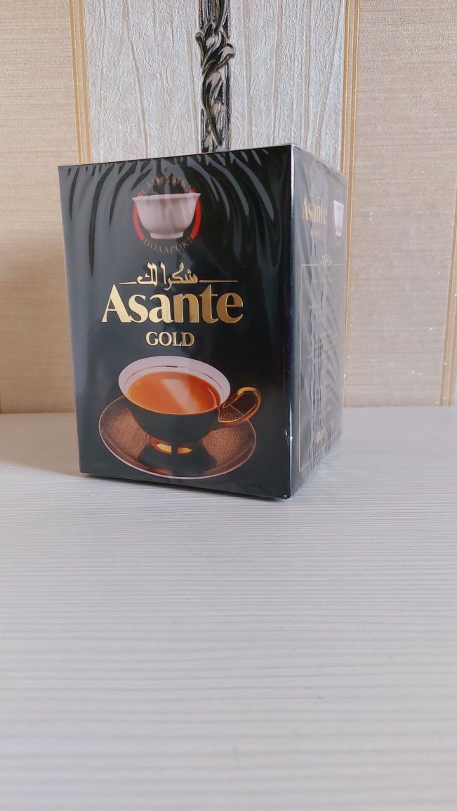 Asantea gold оптом и в розницу, чай внутри в подарок кесе