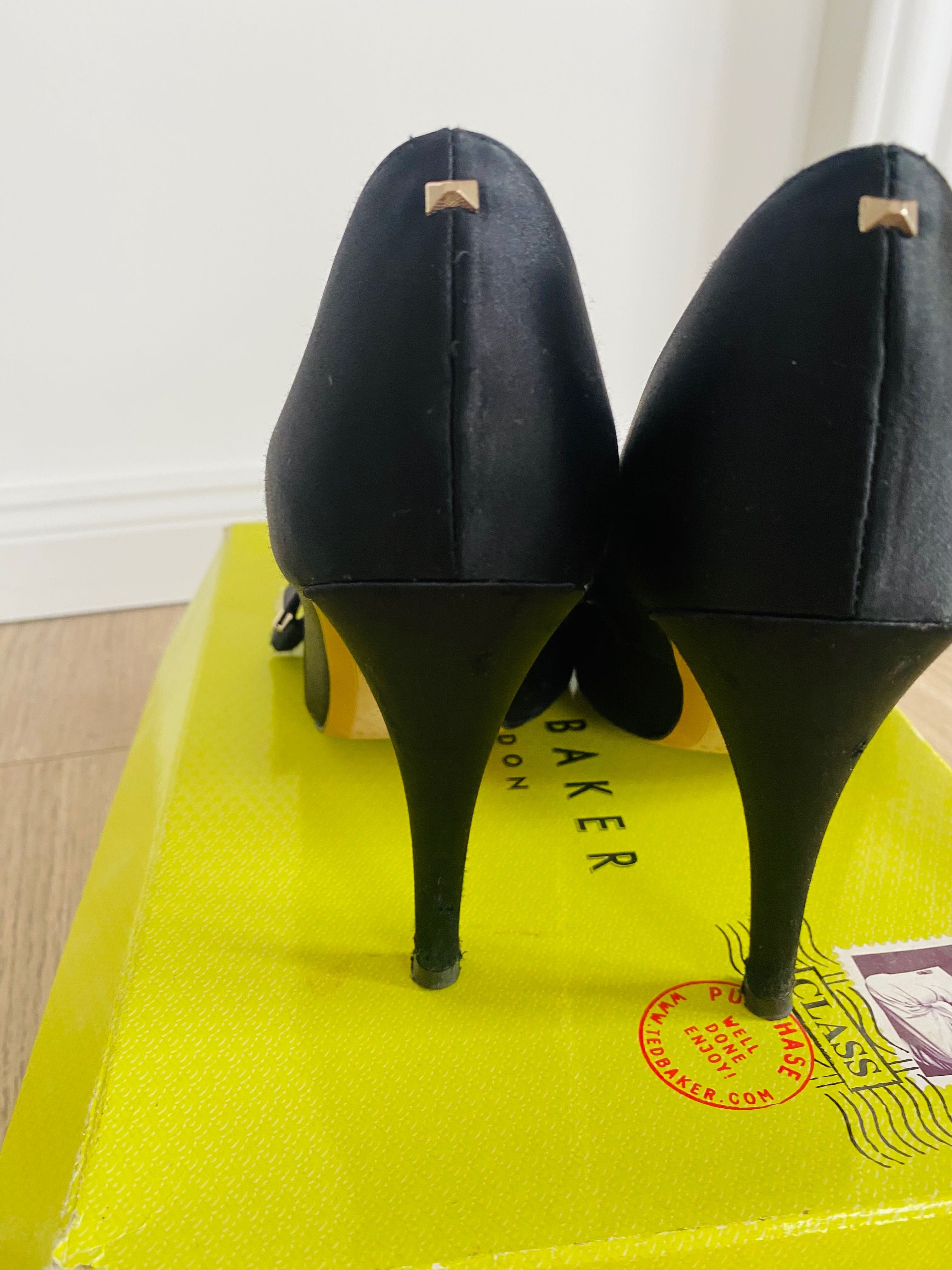 Pantofi Ted Baker, negri cu fundă