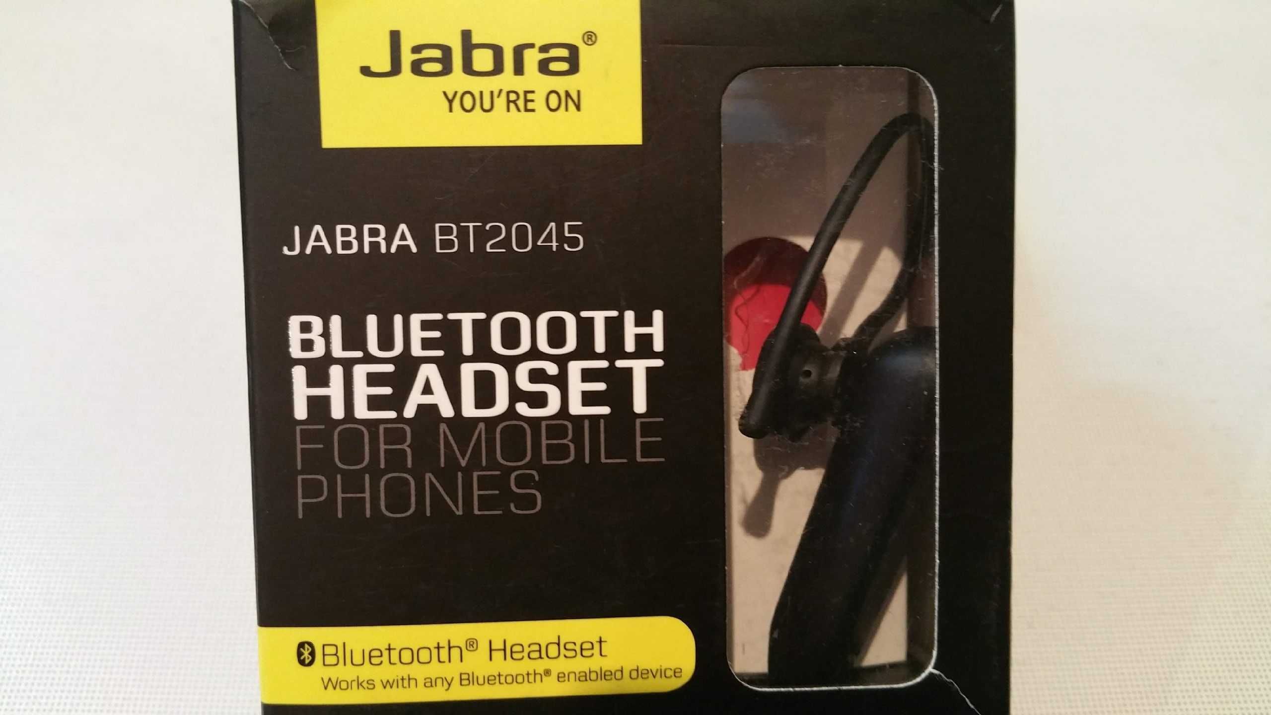 Bluetooth-моногарнитура Jabra BT2045 черный