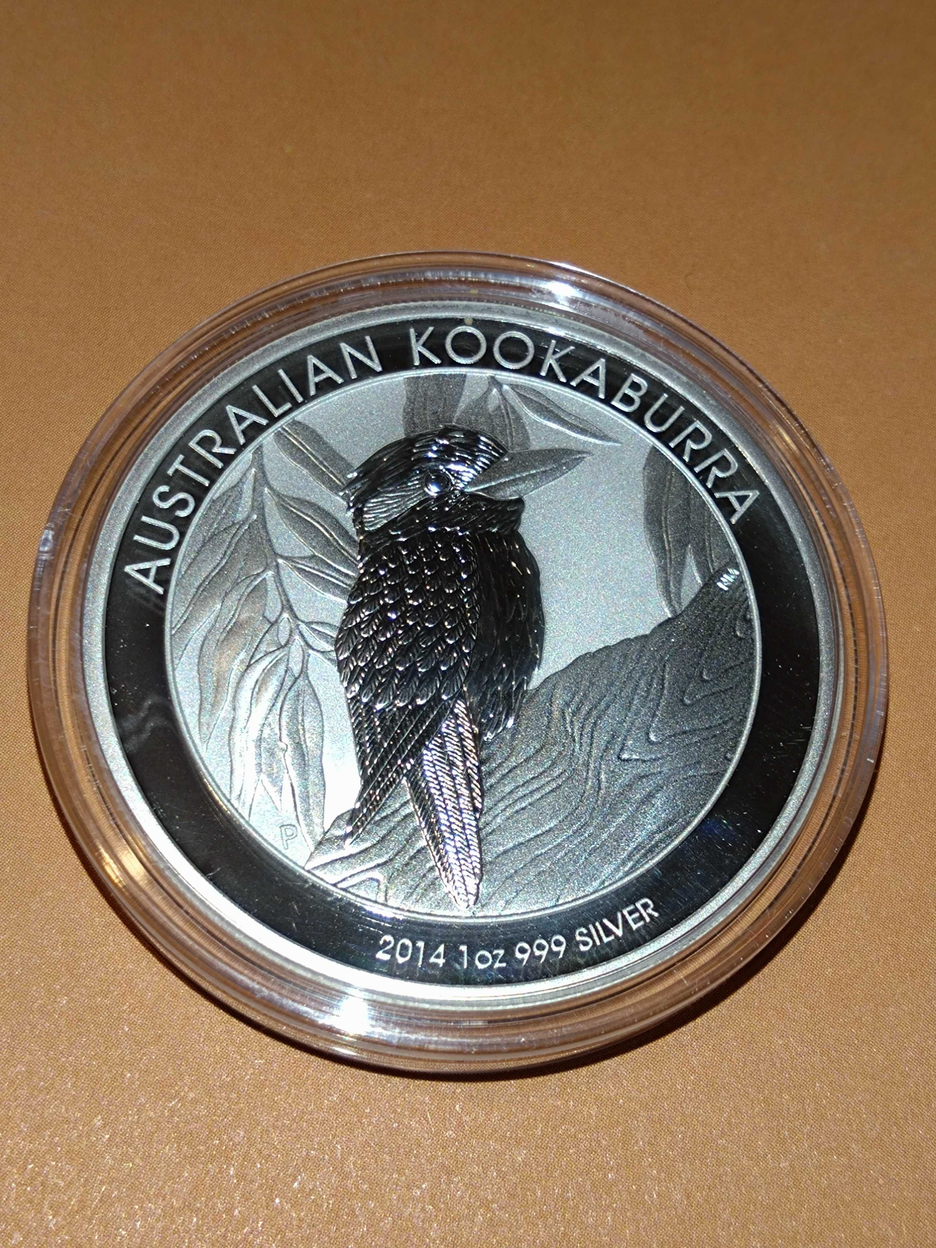 Сребърни монети "Kookaburra", 1 oz, 2 oz Австралия