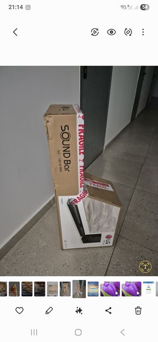 Sound Bar LG SJ2 160 W RMS