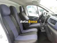 2+1 Калъфи тапицерия за предни седалки за Опел Виваро Opel Vivaro 2014