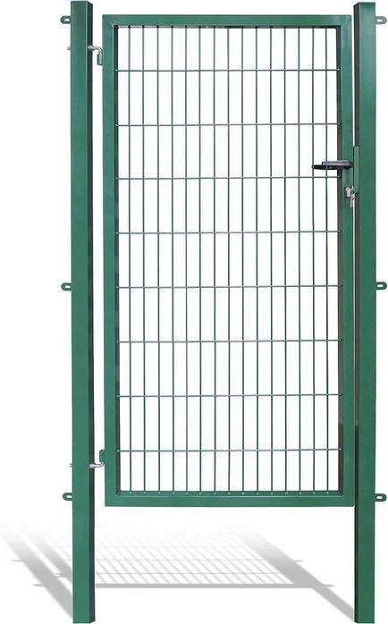 Poartă pentru gard din tijă - Include stâlpi și material de fixare