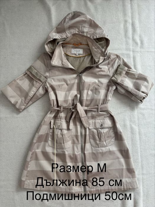 Дамски шлифери, размер М+шалове подарък