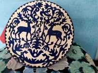Obiect decorativ artizanal din ceramica