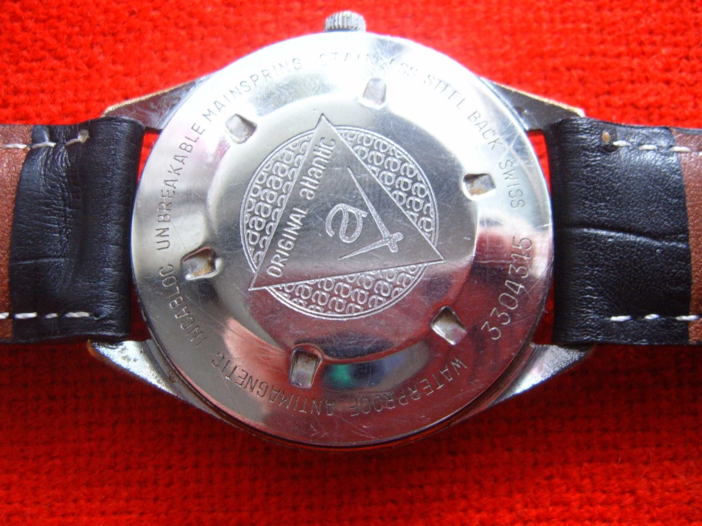 Original Atlantic 21 Jewels Unitas 6300N   -отличен,класика!