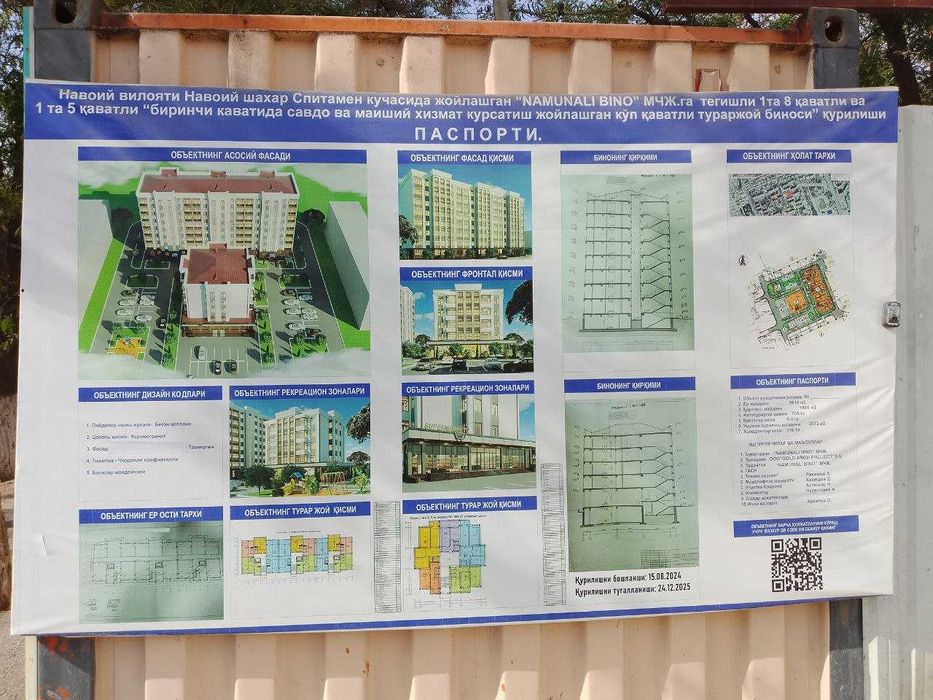 Kvartira karobka holatda